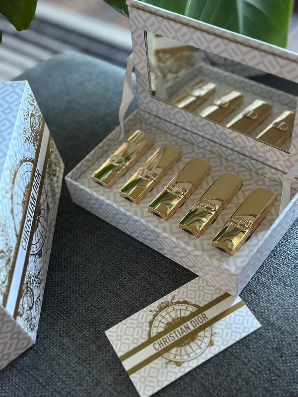 NEW Limited Edition Dior Rouge Lipstick Grand Versailles Deluxe Sample Set